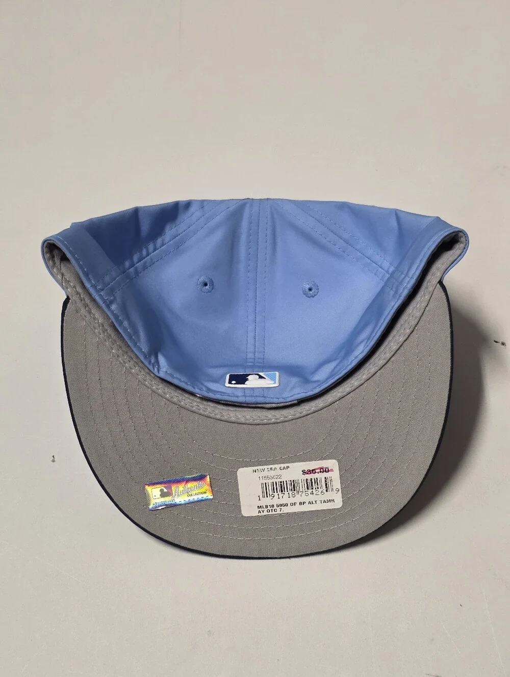 New Era 59FIFTY MLB Fitted Cap Size 7 Tampa Bay Rays Toronto Blue Jays